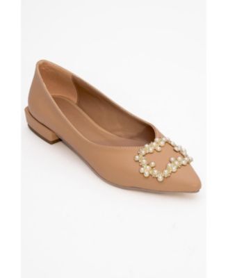 Women's Ghent Pearl Embellished Ballet Flat