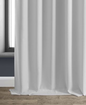 Faux Linen Hotel Blackout Curtain