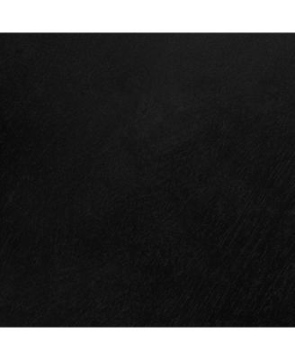 23" Wood Round Table with 2-Cane Shelves