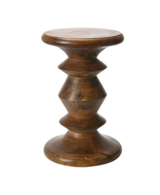 Berns Mid Century 12" Wood End Table