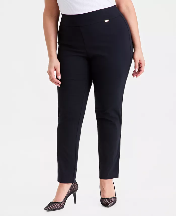 Plus Size Bengaline Skinny Pants