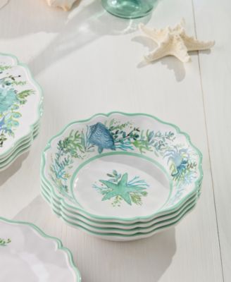 Sea Glass Melamine All-Purpose Bowl, Set of 4