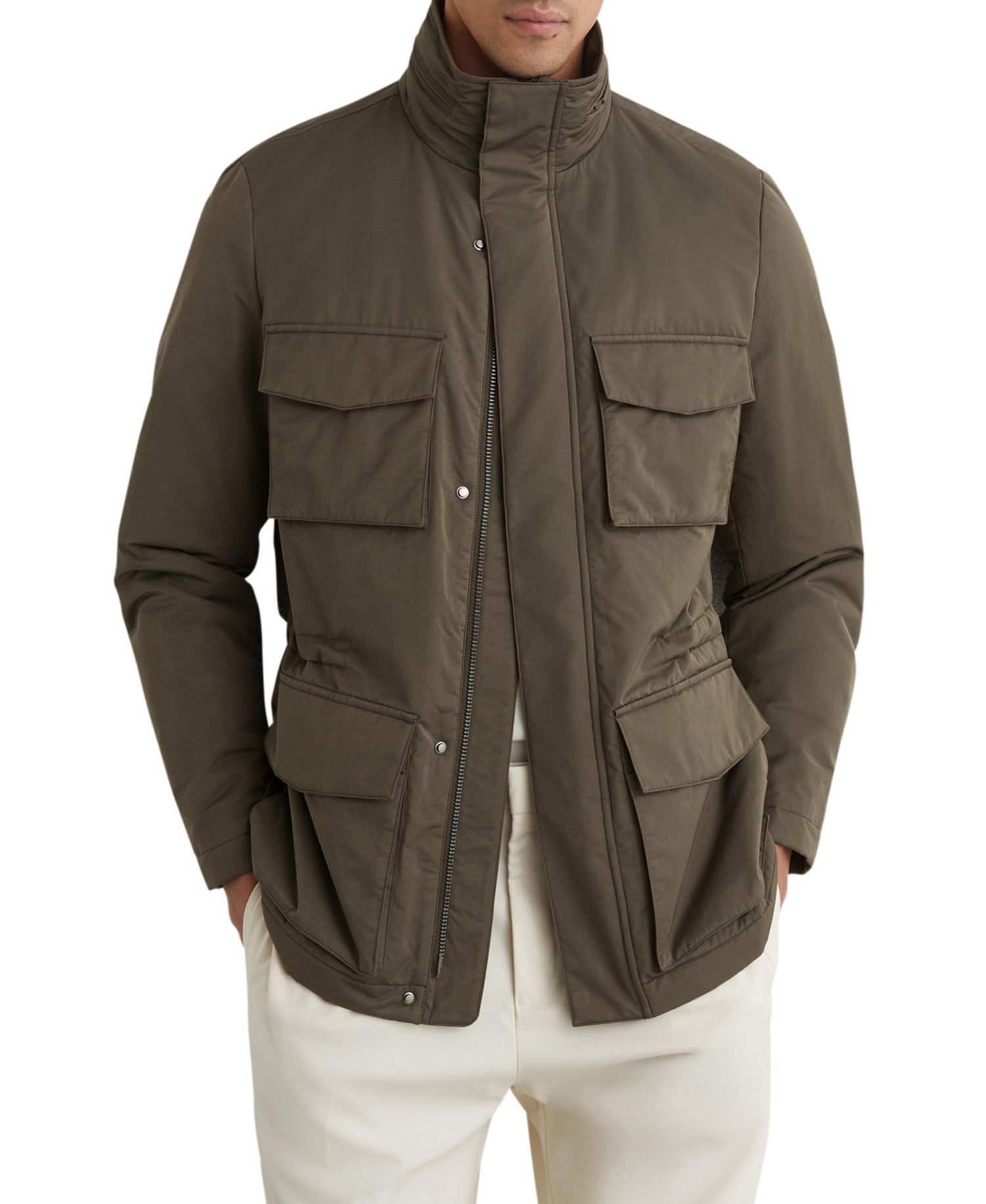Men's Oswald Cotton-Blend Padded Four-Pocket Jacket