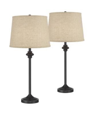 Lynn Modern Industrial Buffet Table Lamps for Bedroom Living Room Bedside