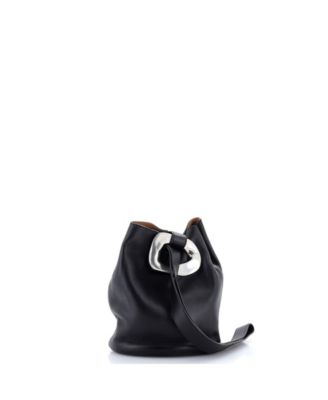 Drop Bucket Bag Leather