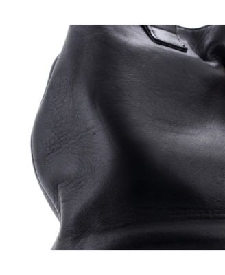 Drop Bucket Bag Leather