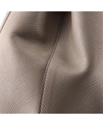 Large Double Zip Lux Tote Saffiano Leather