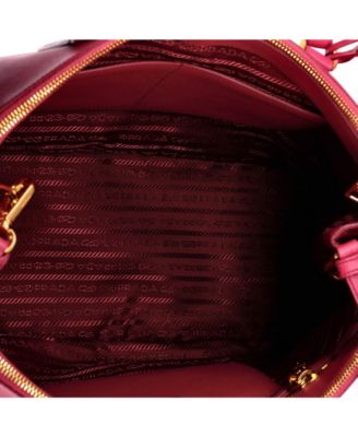 Medium Double Zip Lux Tote Saffiano Leather