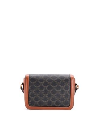 Medium Triomphe Shoulder Bag Triomphe Coated Canvas