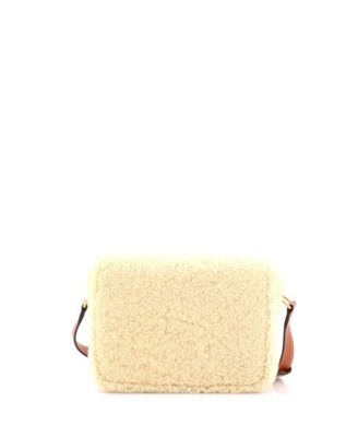 Medium Triomphe Shoulder Bag Shearling