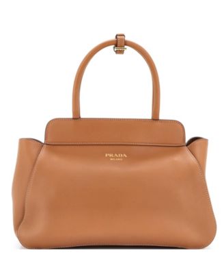 Medium Frame Tote Soft Grain Leather