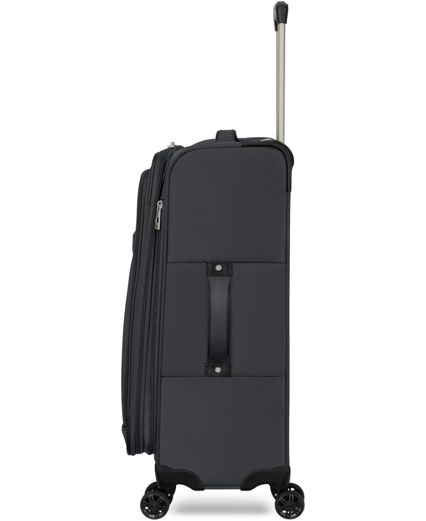 Чемодан WallyBags Stratford Medium Expandable Check-In Spinner, цвет: Графитовый — фото 3