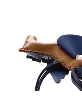 Pre-Owned HERMES PM Pegase Rodeo Bag Charm Leather