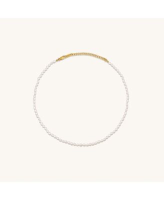 Intention Pearl Chain sterling silver