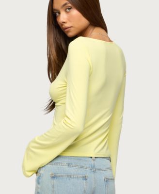 Women's Scarlette Tie Front Top