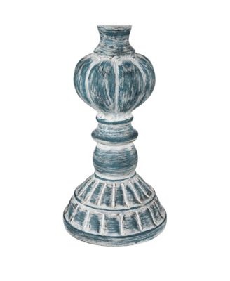 Tanya Country Cottage Table Lamps 26 1/2" High Set of 2 Burlap Linen Drum Shade for Bedroom Living Room Bedside Nightstand Home