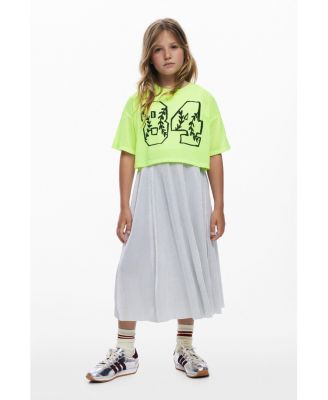 Girls Double layer rugby dress