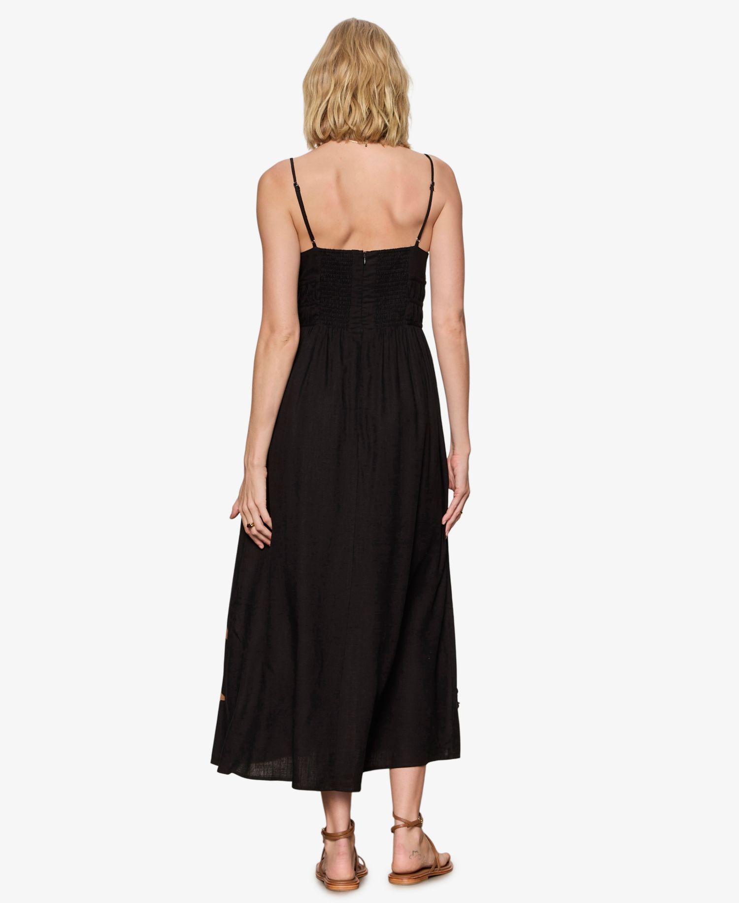 Women's Mira Embellished Volume V-Neck Maxi Dress