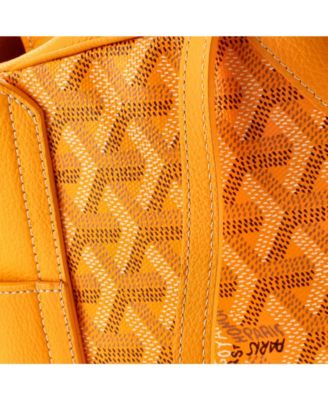 Mini Saigon Top Handle Bag Coated Canvas with Leather