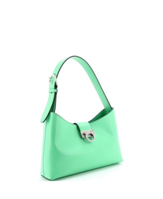 East West Trifolio Shoulder Bag Leather