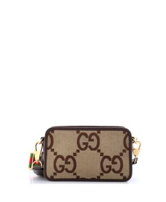 Mini Camera Bag Jumbo GG Canvas