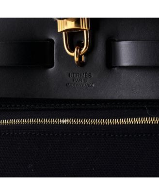 31 Herbag Zip Leather and Toile