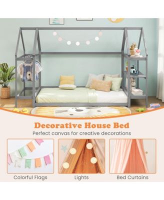 Montessori Floor Bed with Safety Rails