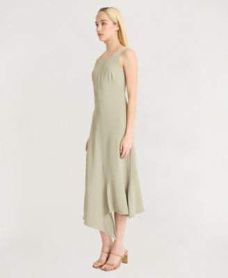 Women's Square Neck Midi Dress