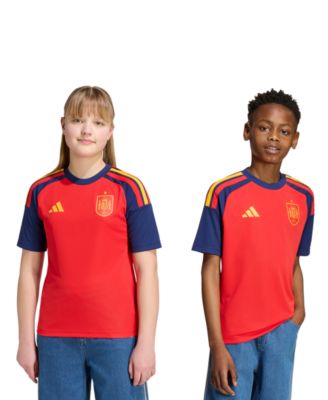  Big Boys' and Big Girls' Spain 26 Home Fan Jersey