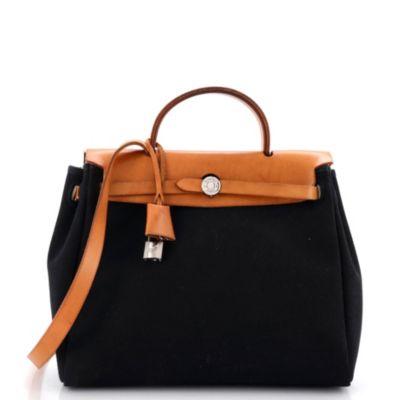 PM Herbag Toile and Leather