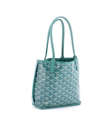 Mini Anjou Reversible Tote Coated Canvas