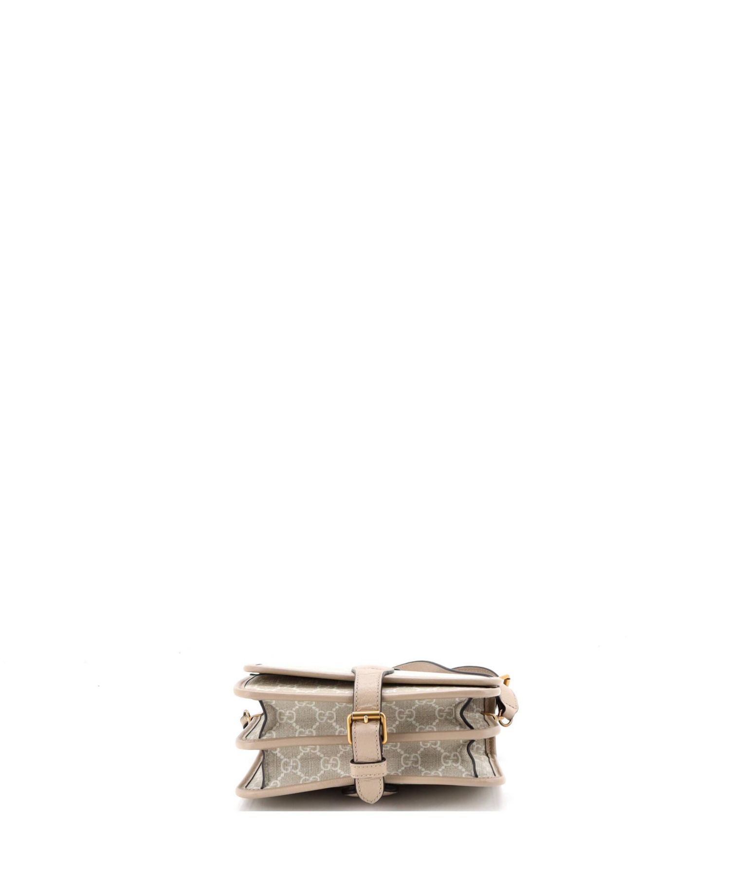 Mini Interlocking G Patch Messenger Bag GG Coated Canvas