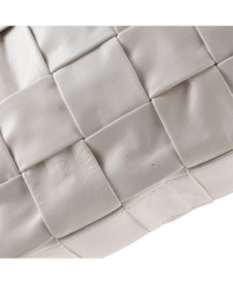 Large Stretch Cassette Briefcase Maxi Intrecciato Leather