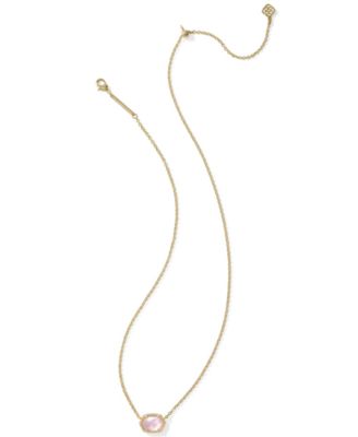 Daphne Amazonite 14k Gold-Tone Over Brass Short Pendant Necklace