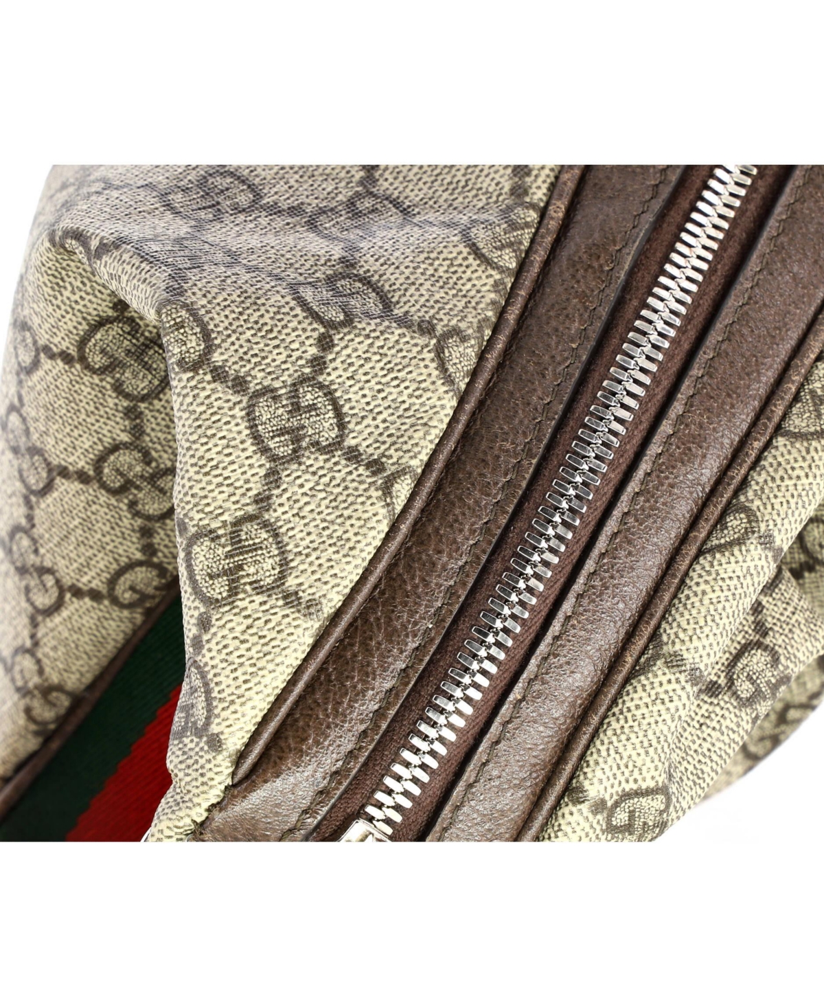 Pre-Owned Gucci Medium Attache Shoulder Bag Gg Coated Canvas