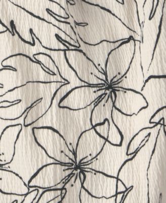 Baby Girls' Floral Romper & Headwrap