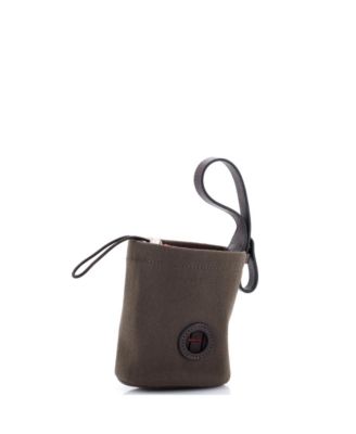 Pre-Owned HERMES On-The-Go Dog Pouch Toile