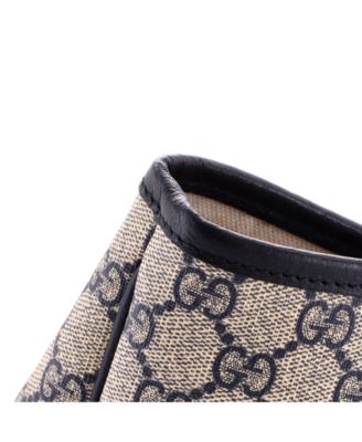 Small Ophidia Top Handle Shopping Tote GG Coated Canvas and Leather