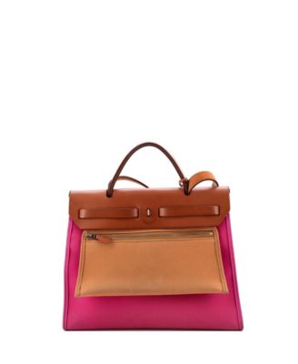 31 Herbag Zip Leather and Toile