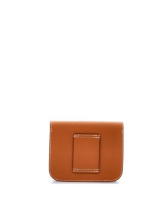 Pre-Owned HERMES Constance Slim Wallet Epsom