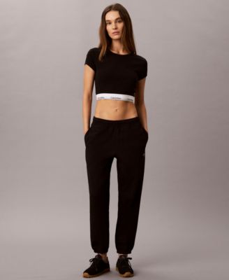 Women's Modern Short-Sleeve Cropped T-Shirt