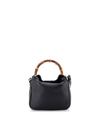Small Diana NM Bamboo Shoulder Bag Leather