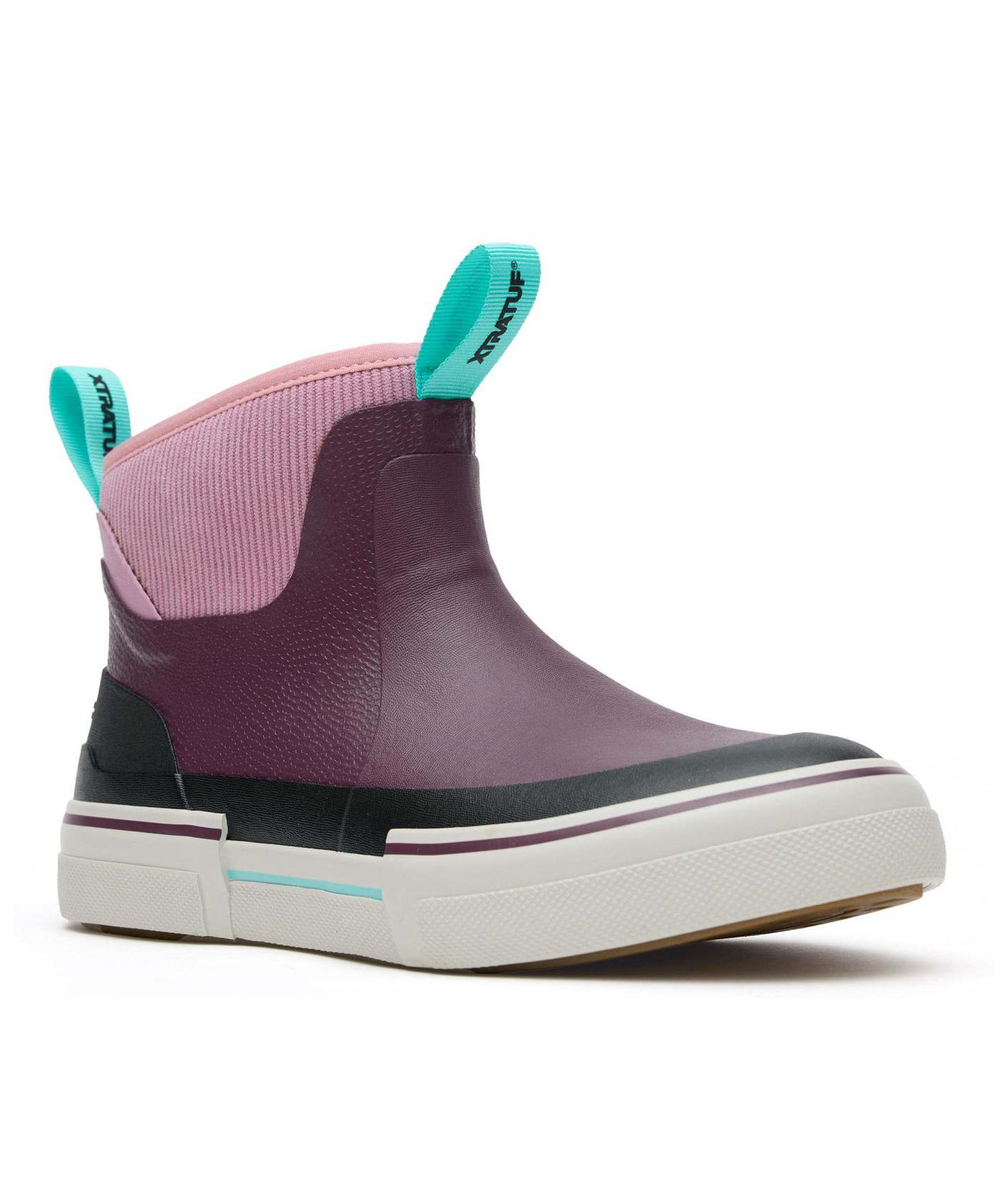 Женские ботинки XTRATUF Ankle Deck Boot Ooto, цвет: Инжирный сиреневый — фото 1