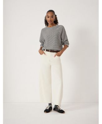 Women's Matilda Gingham Raglan Top