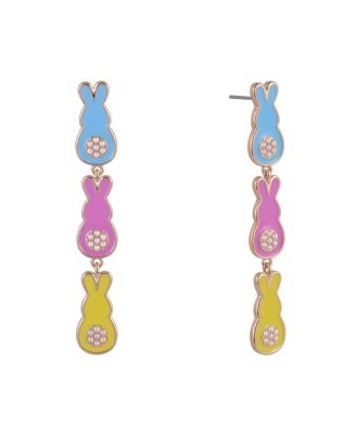 Linear Easter Bunny Earrings