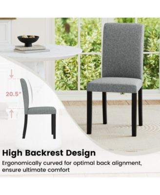 Mid Century Modern Dining Chairs Set of Two