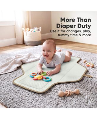 Flex Portable Changing Pad for Baby, Travel, Foldable Large Waterproof Baby Diaper Changing Mat for Diaper Bag