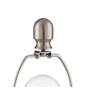 Alana 22 3/4" High Small Modern Coastal Accent Table Lamps Set of 2 LED Night Light Glass Living Room Bedroom