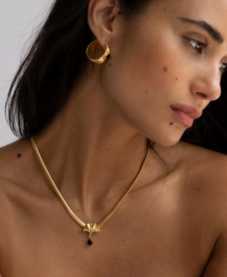 Dolce Necklace 18K Gold over brass