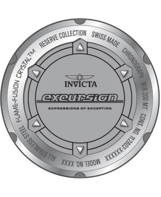 Men's 1880 Excursion Quartz Chronograph Dial Watch